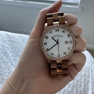 Rose gold Marc Jacobs watch